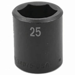 SK - Impact Socket - 1/2"DR 25MM IMPACT SOCKET - Benchmark Tooling