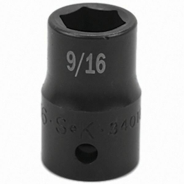 SK - Impact Socket - 1/2"DR 9/16" IMPACT SOCKET - Benchmark Tooling