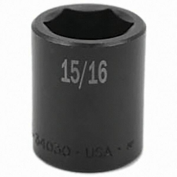 SK - Impact Socket - 1/2"DR 15/16" IMPACT SOCKET - Benchmark Tooling