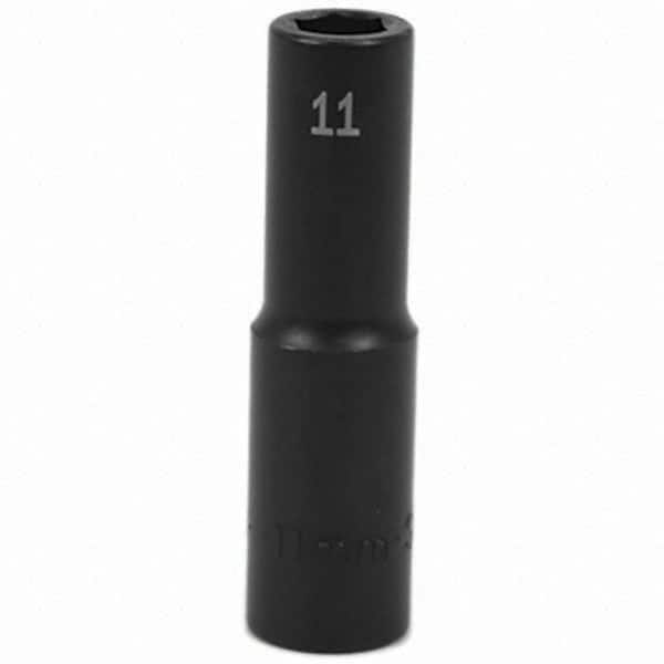 SK - Impact Socket - 1/2"DR 11MM DEEP IMPACT SOCKET - Benchmark Tooling