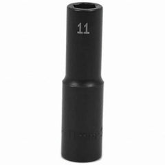 SK - Impact Socket - 1/2"DR 11MM DEEP IMPACT SOCKET - Benchmark Tooling