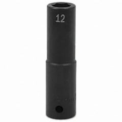 SK - Impact Socket - 1/2"DR 12MM DEEP IMPACT SOCKET - Benchmark Tooling