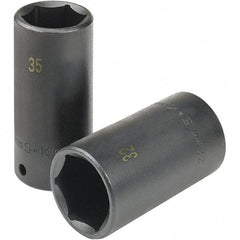 SK - Impact Socket - 1/2"DR 15MM DEEP IMPACT SOCKET - Benchmark Tooling