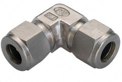 Ham-Let - 5/8" OD, Grade 316Stainless Steel Union Elbow - Comp x Comp Ends - Benchmark Tooling