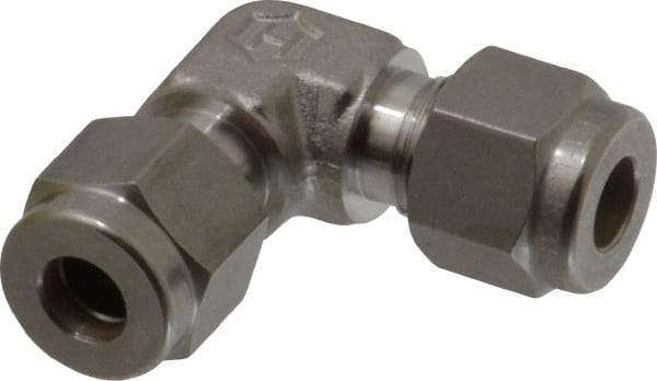 Ham-Let - 1/4" OD, Grade 316Stainless Steel Union Elbow - Comp x Comp Ends - Benchmark Tooling