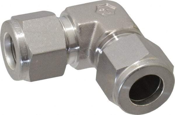 Ham-Let - 1/2" OD, Grade 316Stainless Steel Union Elbow - Comp x Comp Ends - Benchmark Tooling