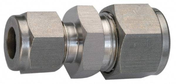 Ham-Let - 5/8 x 3/8" OD, Grade 316Stainless Steel Union - Comp x Comp Ends - Benchmark Tooling
