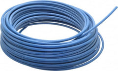 Coilhose Pneumatics - 11/64" ID x 1/4" OD, 0.04" Wall Thickness, 100' Long, Nylon 11 Tube - Blue, 150 Max psi - Benchmark Tooling