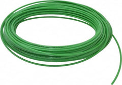 Coilhose Pneumatics - 3/32" ID x 5/32" OD, 0.32" Wall Thickness, 100' Long, Nylon 11 Tube - Green, 150 Max psi - Benchmark Tooling