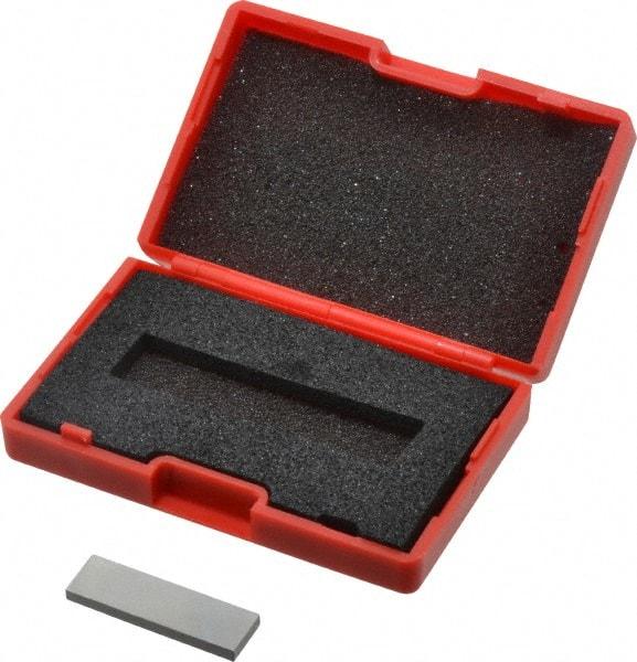 SPI - 0.1001" Rectangular Steel Gage Block - Accuracy Grade AS-1, Includes NIST Traceability Certification - Benchmark Tooling