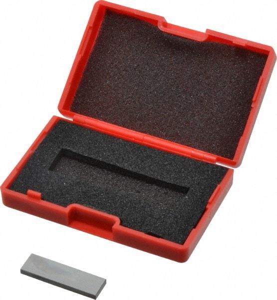 SPI - 0.1002" Rectangular Steel Gage Block - Accuracy Grade AS-1, Includes NIST Traceability Certification - Benchmark Tooling