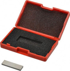 SPI - 0.1006" Rectangular Steel Gage Block - Accuracy Grade AS-1, Includes NIST Traceability Certification - Benchmark Tooling