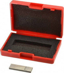 SPI - 0.1008" Rectangular Steel Gage Block - Accuracy Grade AS-1, Includes NIST Traceability Certification - Benchmark Tooling