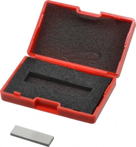 SPI - 0.103" Rectangular Steel Gage Block - Accuracy Grade AS-1, Includes NIST Traceability Certification - Benchmark Tooling