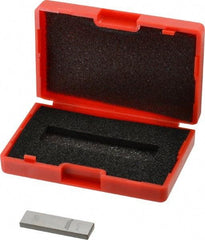 SPI - 0.107" Rectangular Steel Gage Block - Accuracy Grade AS-1, Includes NIST Traceability Certification - Benchmark Tooling