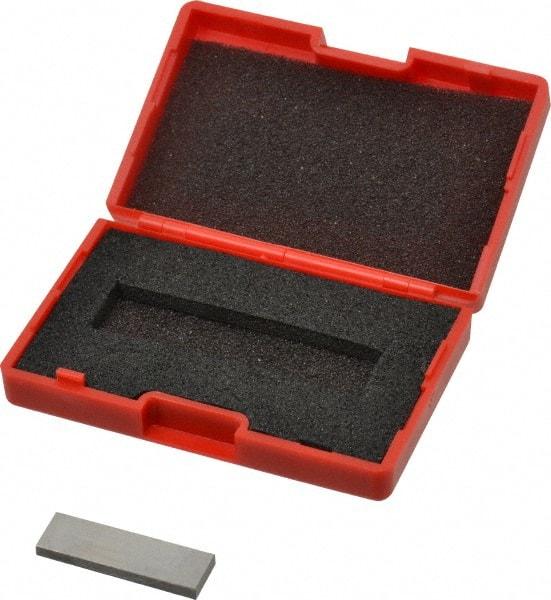 SPI - 0.108" Rectangular Steel Gage Block - Accuracy Grade AS-1, Includes NIST Traceability Certification - Benchmark Tooling