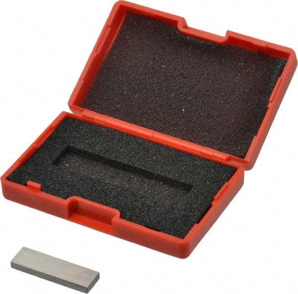 SPI - 0.121" Rectangular Steel Gage Block - Accuracy Grade AS-1, Includes NIST Traceability Certification - Benchmark Tooling