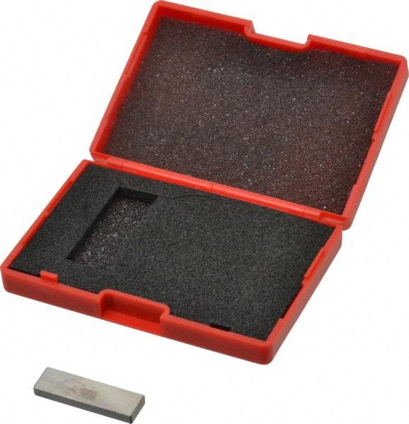 SPI - 0.127" Rectangular Steel Gage Block - Accuracy Grade AS-1, Includes NIST Traceability Certification - Benchmark Tooling