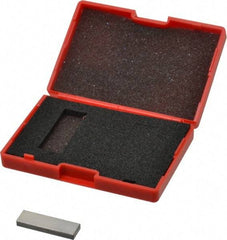 SPI - 0.138" Rectangular Steel Gage Block - Accuracy Grade AS-1, Includes NIST Traceability Certification - Benchmark Tooling