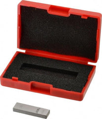 SPI - 0.142" Rectangular Steel Gage Block - Accuracy Grade AS-1, Includes NIST Traceability Certification - Benchmark Tooling