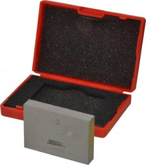 SPI - 2" Rectangular Steel Gage Block - Accuracy Grade AS-1, Includes NIST Traceability Certification - Benchmark Tooling