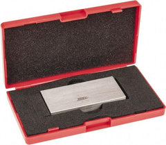 SPI - 3" Rectangular Steel Gage Block - Accuracy Grade AS-1, Includes NIST Traceability Certification - Benchmark Tooling