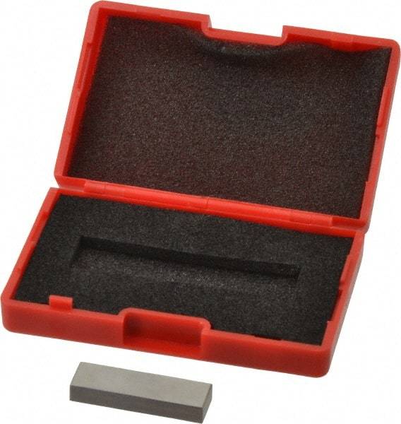 SPI - 0.18" Rectangular Steel Gage Block - Accuracy Grade AS-1, Includes NIST Traceability Certification - Benchmark Tooling