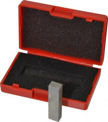 SPI - 0.25" Rectangular Steel Gage Block - Accuracy Grade AS-1, Includes NIST Traceability Certification - Benchmark Tooling