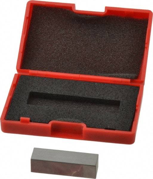 SPI - 0.4" Rectangular Steel Gage Block - Accuracy Grade AS-1, Includes NIST Traceability Certification - Benchmark Tooling