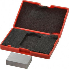 SPI - 0.9" Rectangular Steel Gage Block - Accuracy Grade AS-1, Includes NIST Traceability Certification - Benchmark Tooling