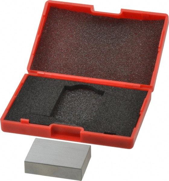 SPI - 0.95" Rectangular Steel Gage Block - Accuracy Grade AS-1, Includes NIST Traceability Certification - Benchmark Tooling