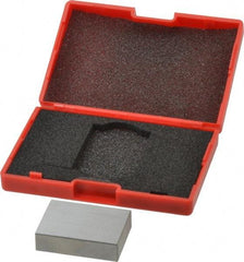 SPI - 0.95" Rectangular Steel Gage Block - Accuracy Grade AS-1, Includes NIST Traceability Certification - Benchmark Tooling