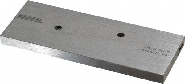 SPI - 1-5/16 to 1-3/4" Adjustable Parallel - 4-3/16" Long x 9/32" Thick - Benchmark Tooling