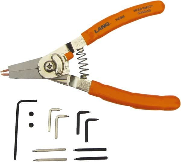 Lang - Standard Jaw, Snap Ring Plier - 2" OAL, Snap Ring - Benchmark Tooling