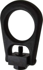 Jergens - 2,500 Lb Load Capacity Forged Center Pull Hoist Ring - 28 Ft/Lb Torque, 1/2 - 13 Thread, Alloy Steel - Benchmark Tooling
