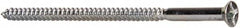 Value Collection - #10, 4" OAL, Phillips Drive, Flat Head Wood Screw - ASME B18.6.1, Zinc Plated Steel, Grade 2 - Benchmark Tooling