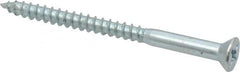 Value Collection - #12, 3" OAL, Phillips Drive, Flat Head Wood Screw - ASME B18.6.1, Zinc Plated Steel, Grade 2 - Benchmark Tooling