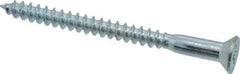 Value Collection - #14, 3" OAL, Phillips Drive, Flat Head Wood Screw - ASME B18.6.1, Zinc Plated Steel, Grade 2 - Benchmark Tooling