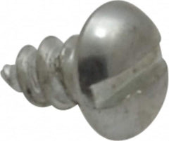 Value Collection - #6 Pan Head Slotted Sheet Metal Screw - Steel, 1/4" Length Under Head, AISI 1016, ASME B18.6.3, ASME B18.6.4 & SAE J933, Grade 1016-1024 - Benchmark Tooling