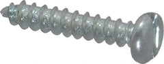 Value Collection - #6 Pan Head Slotted Sheet Metal Screw - Steel, 3/4" Length Under Head, AISI 1016, ASME B18.6.3, ASME B18.6.4 & SAE J933, Grade 1016-1024 - Benchmark Tooling
