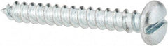 Value Collection - #10 Pan Head Slotted Sheet Metal Screw - Steel, 1-1/2" Length Under Head, Grade 2 - Benchmark Tooling