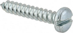 Value Collection - #14 Pan Head Slotted Sheet Metal Screw - Steel, 1-1/2" Length Under Head, Grade 2 - Benchmark Tooling