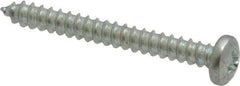Value Collection - #4 Pan Head Phillips Sheet Metal Screw - Steel, 1" Length Under Head, Grade 2 - Benchmark Tooling