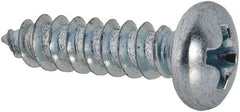 Value Collection - #7 Pan Head Phillips Sheet Metal Screw - Steel, 5/8" Length Under Head, Grade 2 - Benchmark Tooling