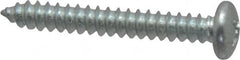 Value Collection - #8 Pan Head Phillips Sheet Metal Screw - Steel, 1-1/4" Length Under Head, Grade 2 - Benchmark Tooling