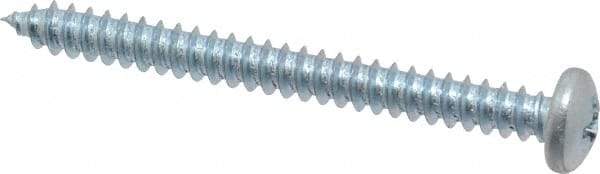 Value Collection - #8 Pan Head Phillips Sheet Metal Screw - Steel, 1-3/4" Length Under Head, Grade 2 - Benchmark Tooling