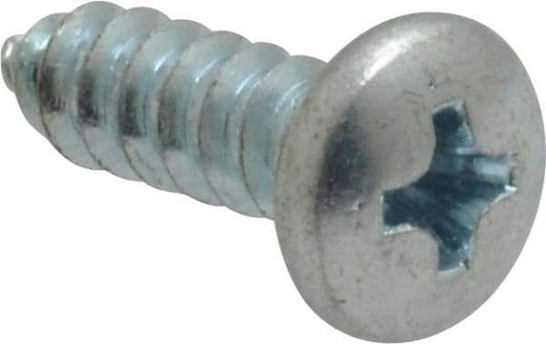Value Collection - #10 Pan Head Phillips Sheet Metal Screw - Steel, 5/8" Length Under Head, Grade 2 - Benchmark Tooling