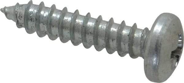 Value Collection - #10 Pan Head Phillips Sheet Metal Screw - Steel, 7/8" Length Under Head, Grade 2 - Benchmark Tooling