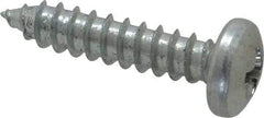 Value Collection - #10 Pan Head Phillips Sheet Metal Screw - Steel, 7/8" Length Under Head, Grade 2 - Benchmark Tooling