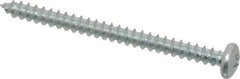 Value Collection - #10 Pan Head Phillips Sheet Metal Screw - Steel, 2-1/2" Length Under Head, Grade 2 - Benchmark Tooling